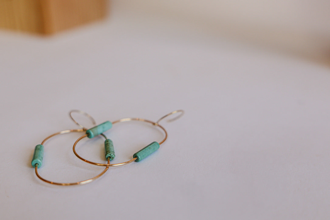 Wildflower Hoops