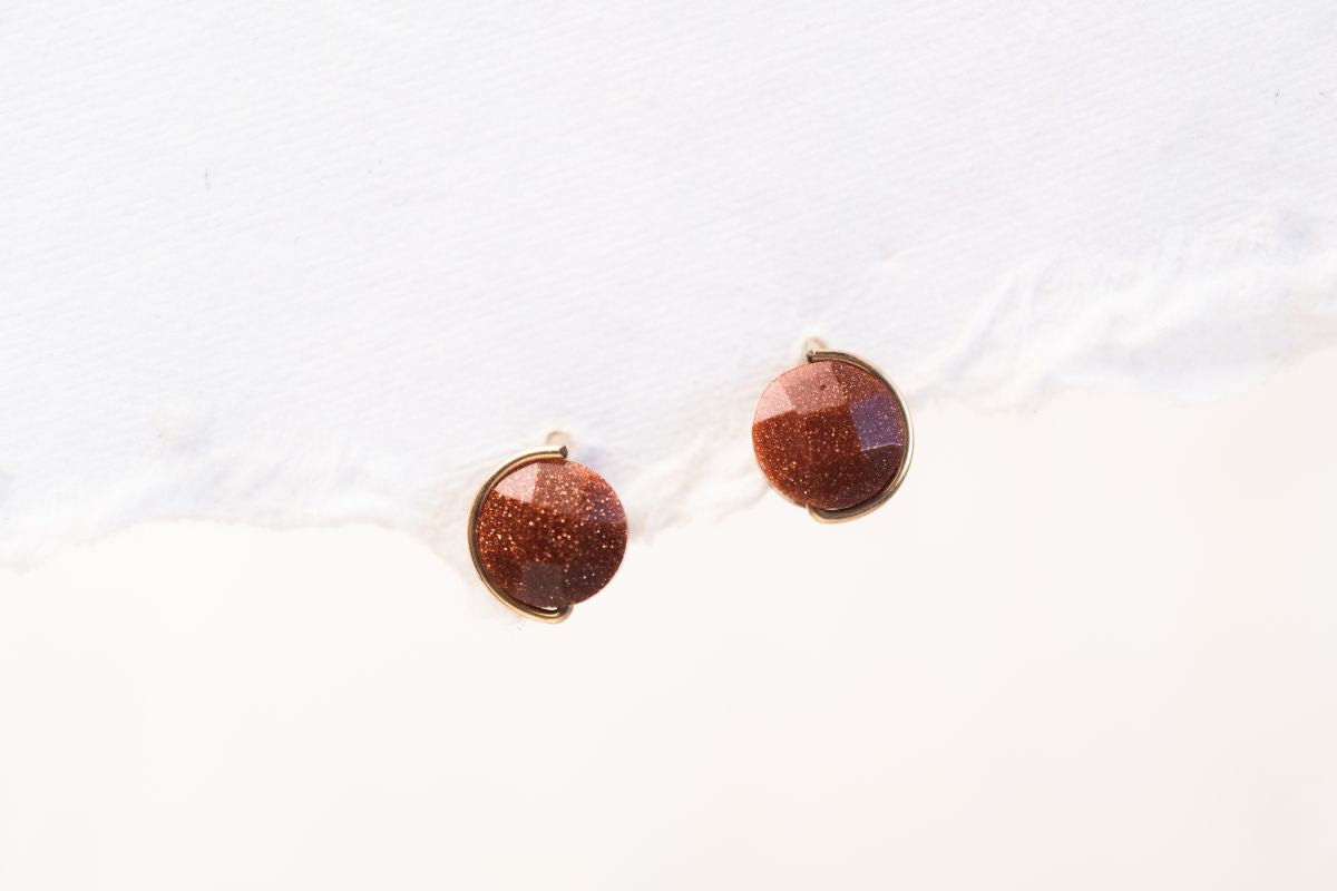 Wren Studs with Rope Flourish