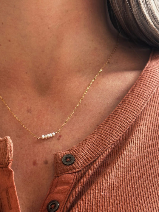 Jolee Pearl Necklace - Mother's Edition