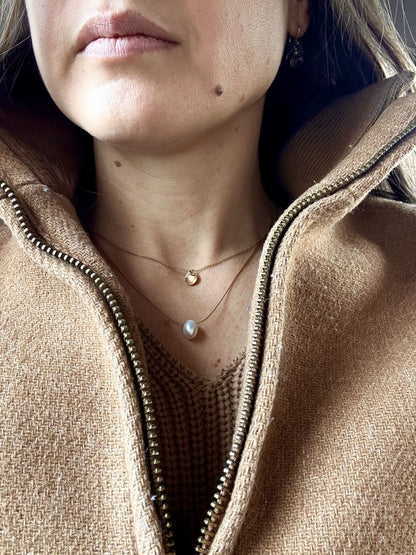 Freshwater Pearl on 14kt. Signature Chain