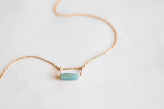 Horizontal Drop Necklace