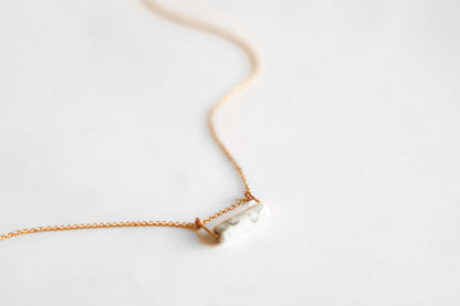 Horizontal Drop Necklace