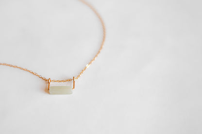 Horizontal Drop Necklace