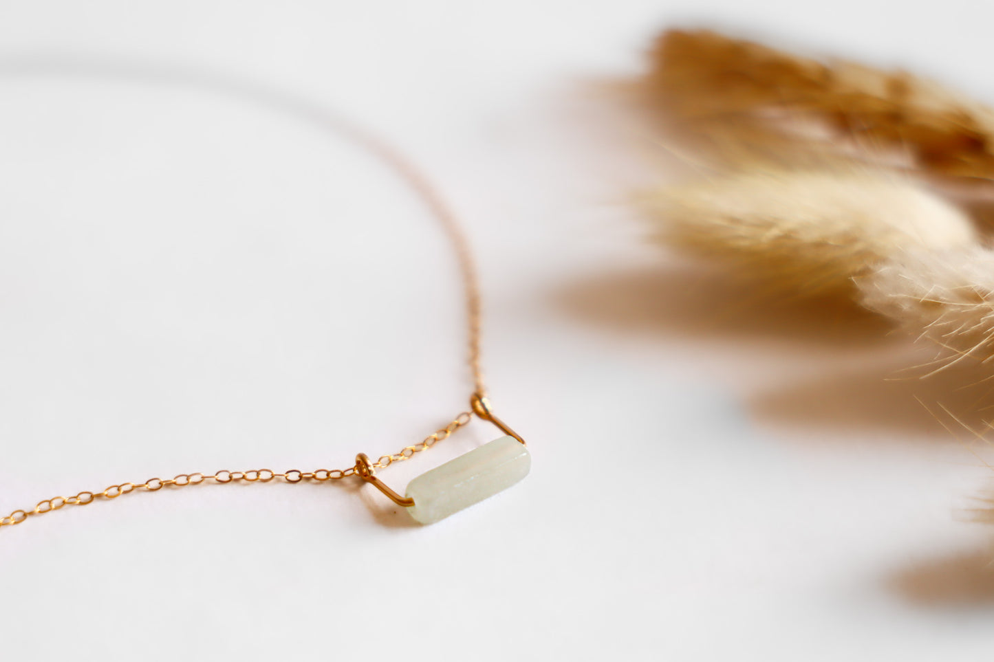 Horizontal Drop Necklace