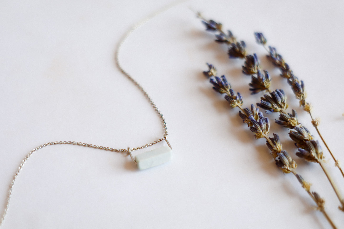 Horizontal Drop Necklace