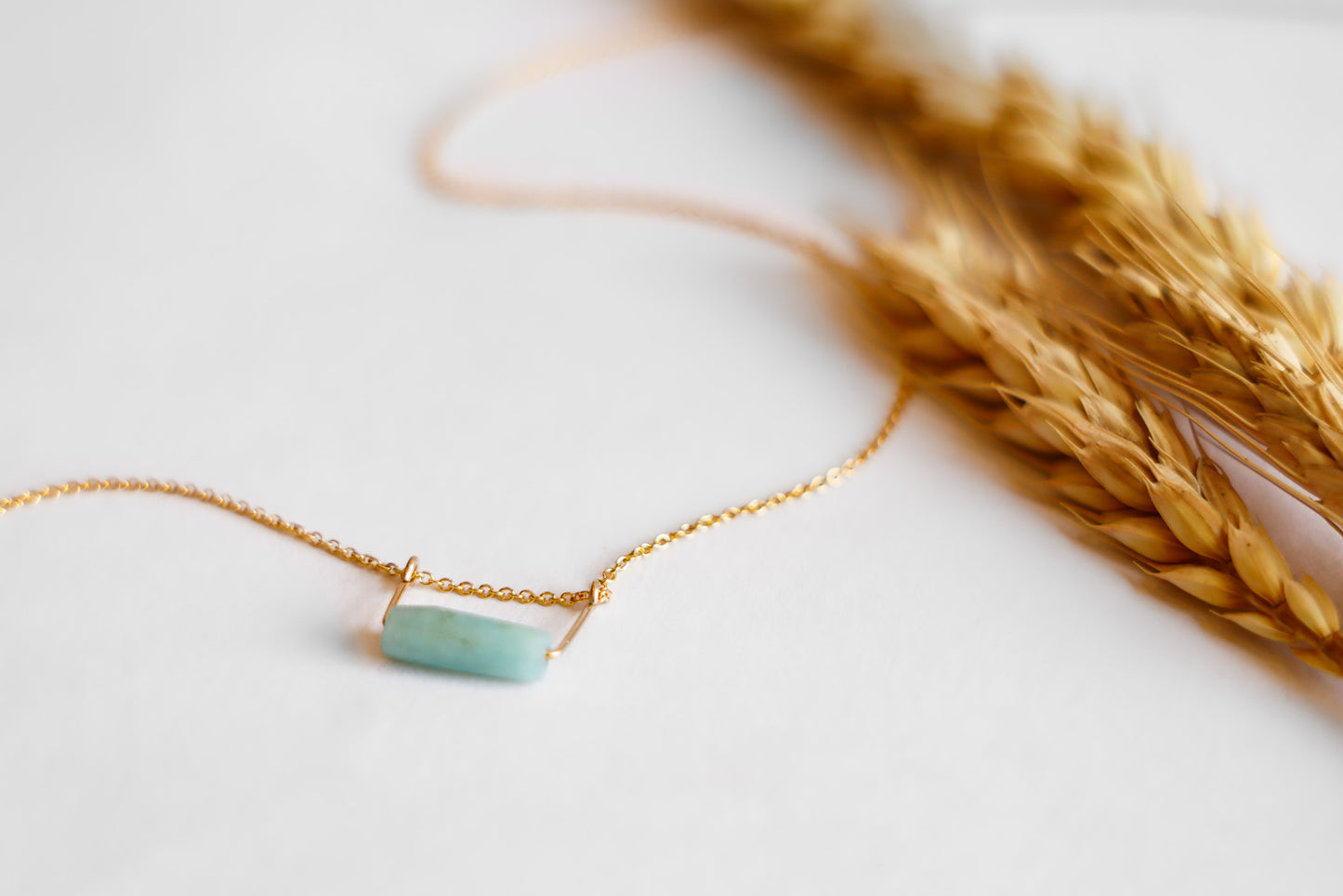 Horizontal Drop Necklace