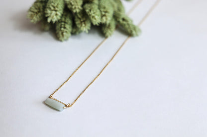 Horizontal Drop Necklace
