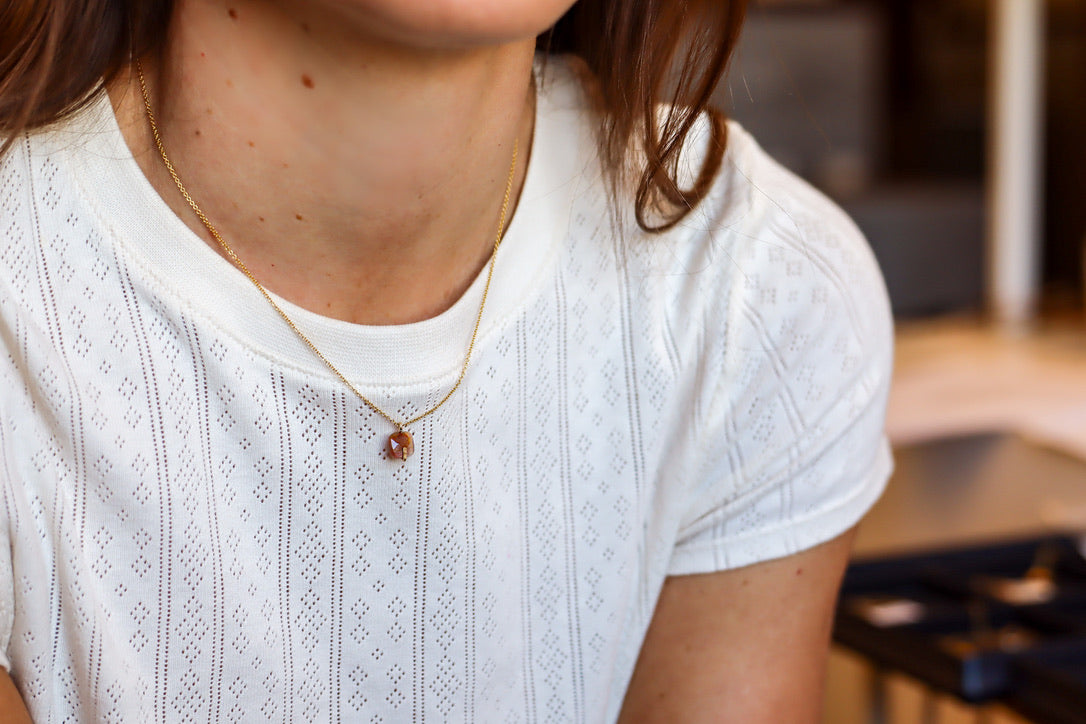 Sunstone Necklace