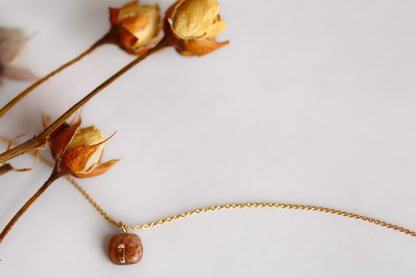 Sunstone Necklace