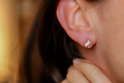 Sunstone Studs