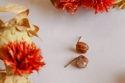 Sunstone Studs