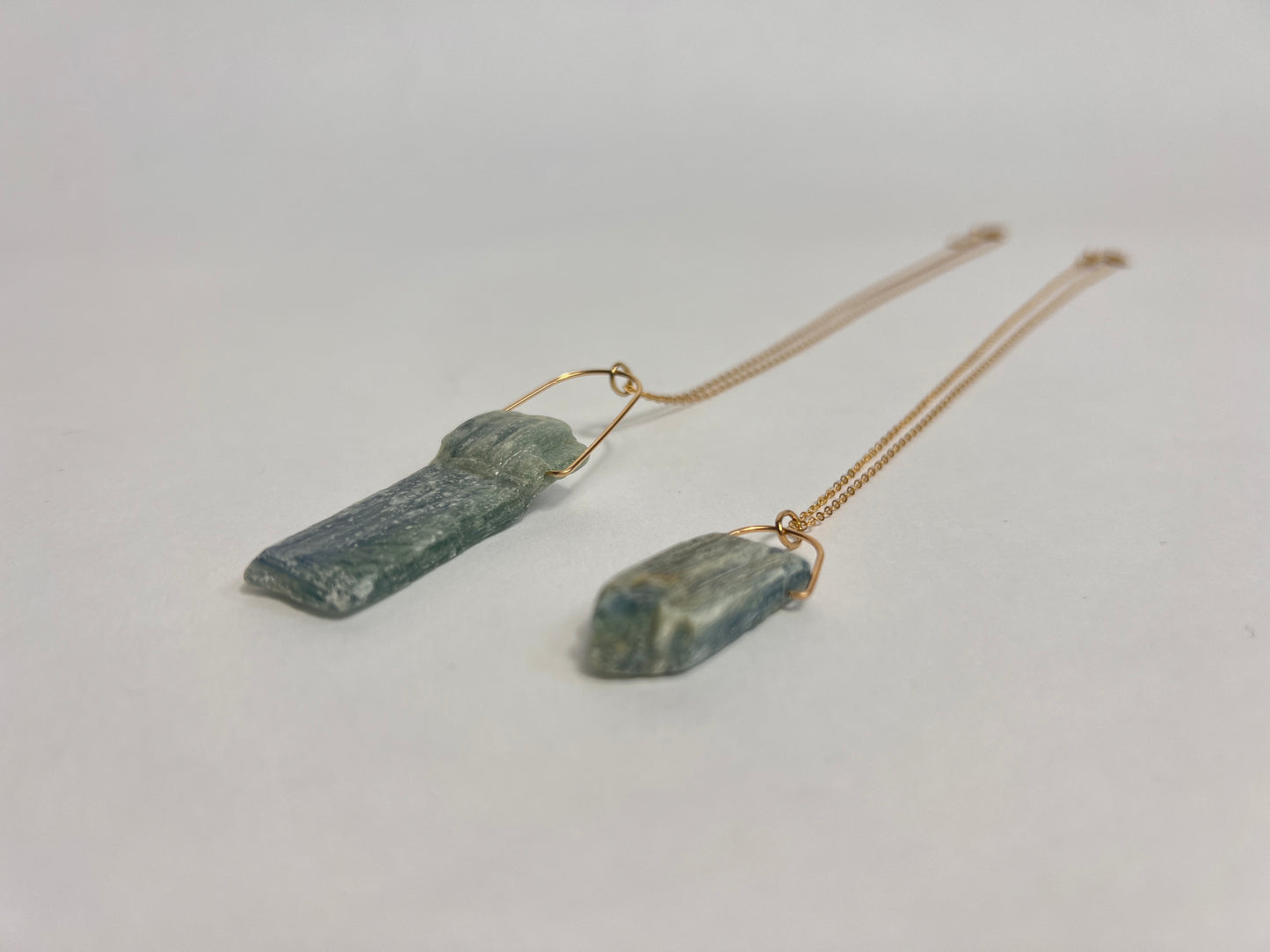 Wildflower Necklace with Raw Kyanite