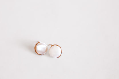 Wren Studs with Rope Flourish